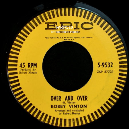 Bobby Vinton - Over And Over / Rain Rain Go Away side A
