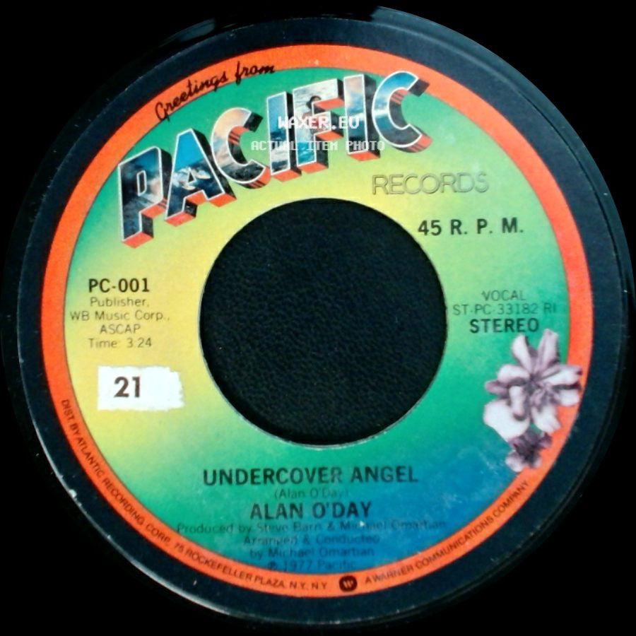 Alan O'day - Undercover Angel / Just You side A