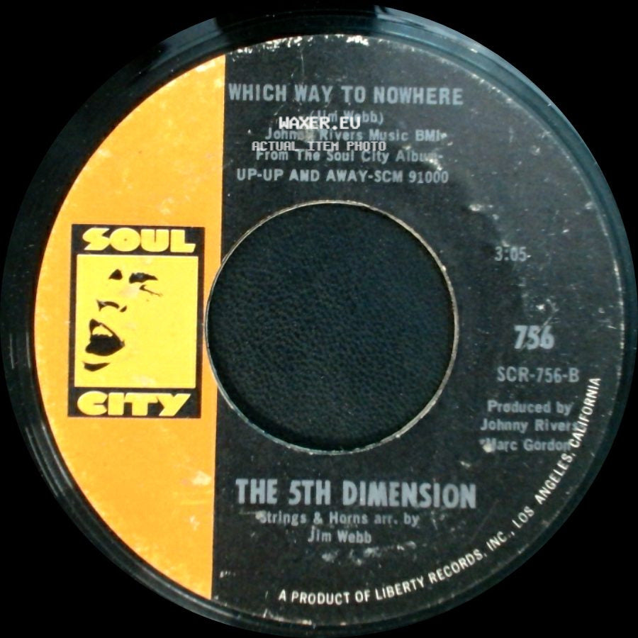 The 5Th Dimension - Which Way To Nowhere / Up-Up And Away side A