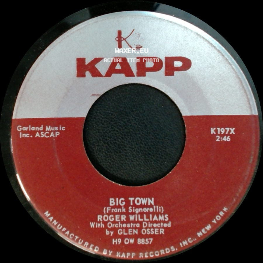 Roger Williams - Big Town / "Till" side A