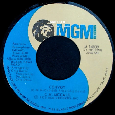 C.W. Mccall - Convoy / Long Lonesome Road side A