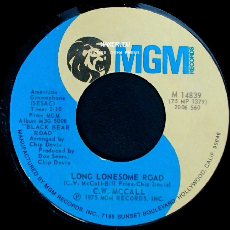 C.W. Mccall - Convoy / Long Lonesome Road side B