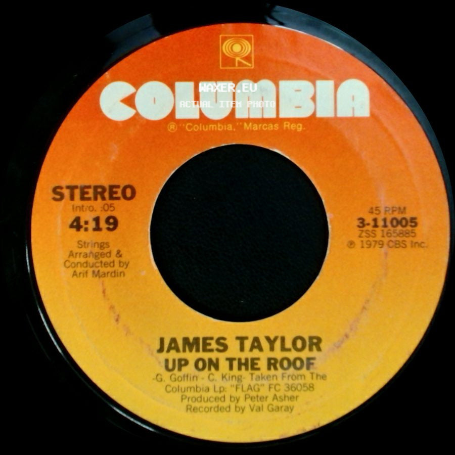 James Taylor - Up On The Roof / Chanson Francaise side A