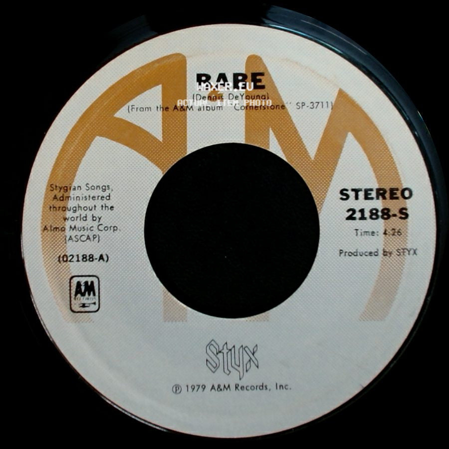 Styx - I'm O.K. / Babe side B