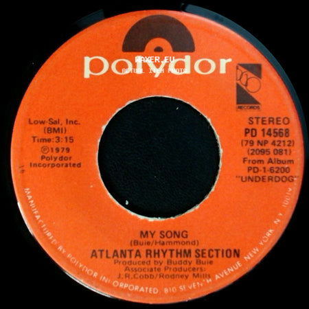Atlanta Rhythm Section - Do It Or Die / My Song side B