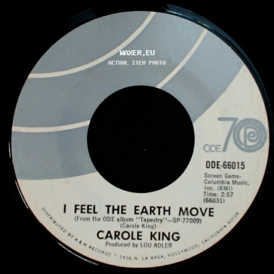 Carole King - It's Too Late / I Feel The Earth Move side B