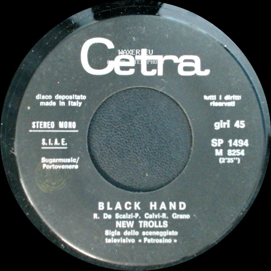 New Trolls - Black Hand / Percival side A
