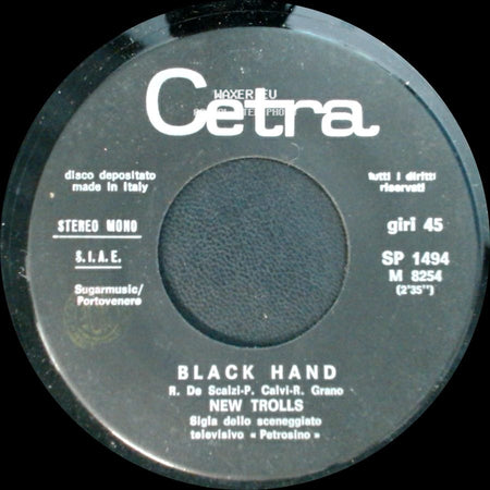New Trolls - Black Hand / Percival side A