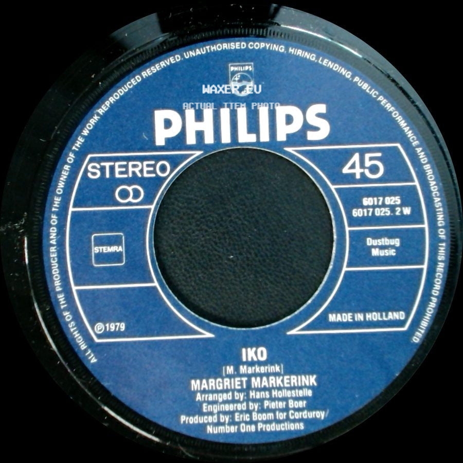 Margriet Markerink - So Sad 4'11'' / Iko side B