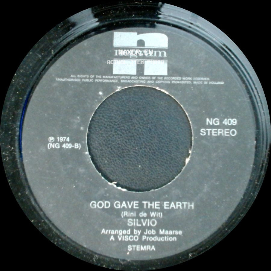 Silvio - God Gave The Earth / Marian Come Back Home side A