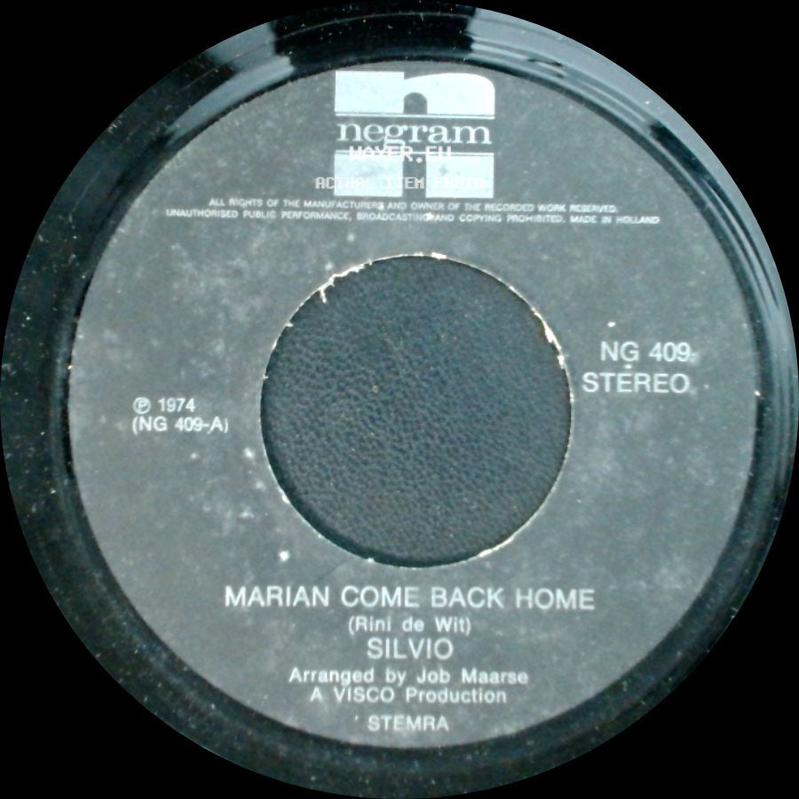 Silvio - God Gave The Earth / Marian Come Back Home side B