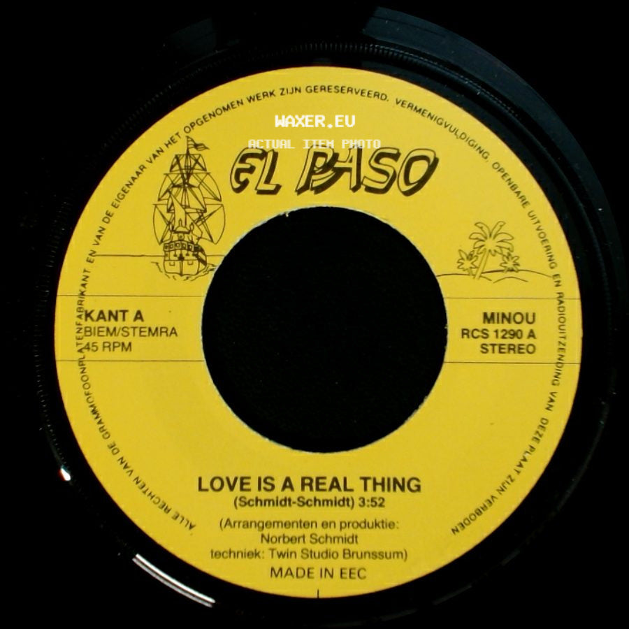 Unknown Artist - Too Late, Too Late / Love Is A Real Thing side B