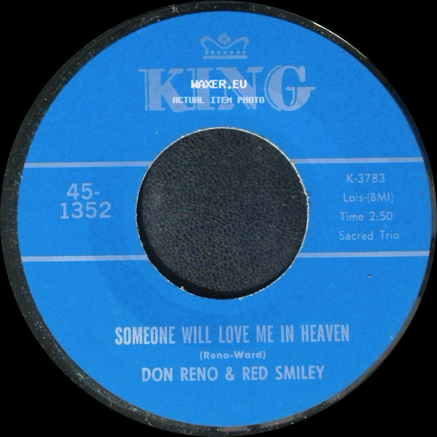 Don Reno & Red Smiley - Tree Of Life / Someone Will Love Me In Heaven side B
