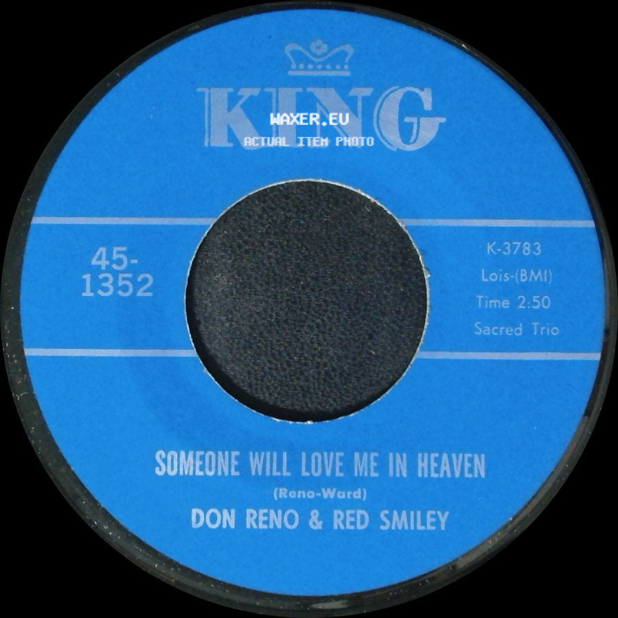 Don Reno & Red Smiley - Tree Of Life / Someone Will Love Me In Heaven side B