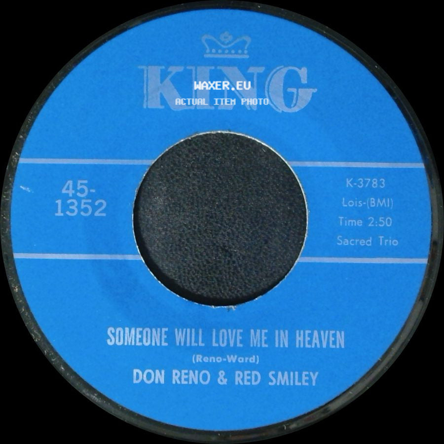 Don Reno & Red Smiley - Tree Of Life / Someone Will Love Me In Heaven side B
