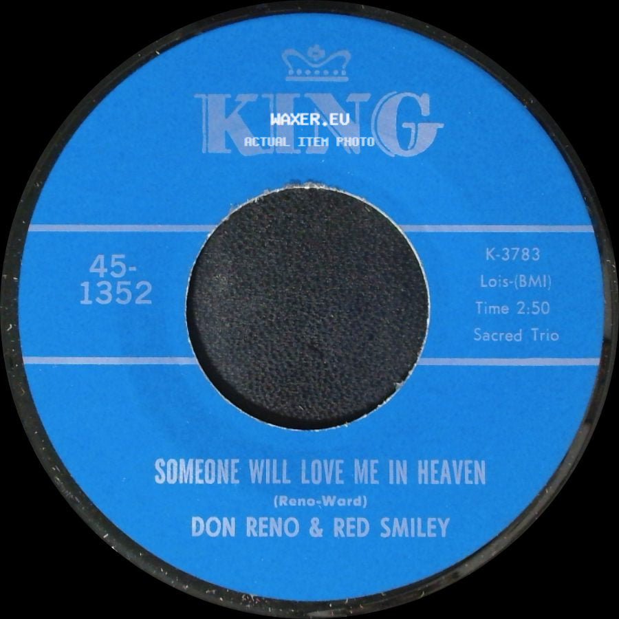 Don Reno & Red Smiley - Tree Of Life / Someone Will Love Me In Heaven side B