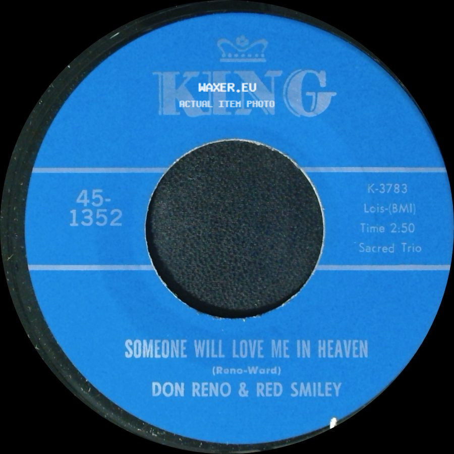 Don Reno & Red Smiley - Tree Of Life / Someone Will Love Me In Heaven side B