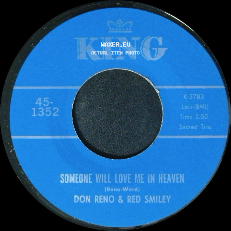 Don Reno & Red Smiley - Tree Of Life / Someone Will Love Me In Heaven side B