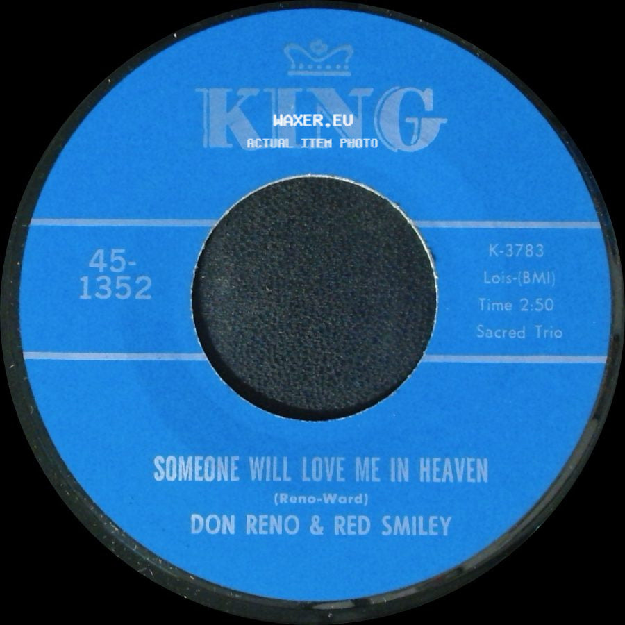 Don Reno & Red Smiley - Tree Of Life / Someone Will Love Me In Heaven side B