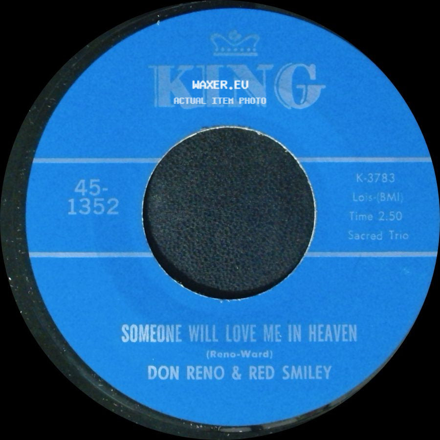 Don Reno & Red Smiley - Tree Of Life / Someone Will Love Me In Heaven side B