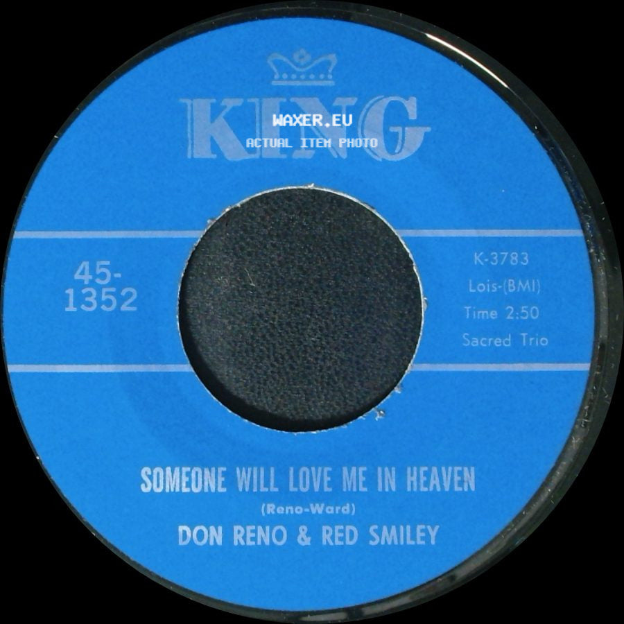 Don Reno & Red Smiley - Tree Of Life / Someone Will Love Me In Heaven side B