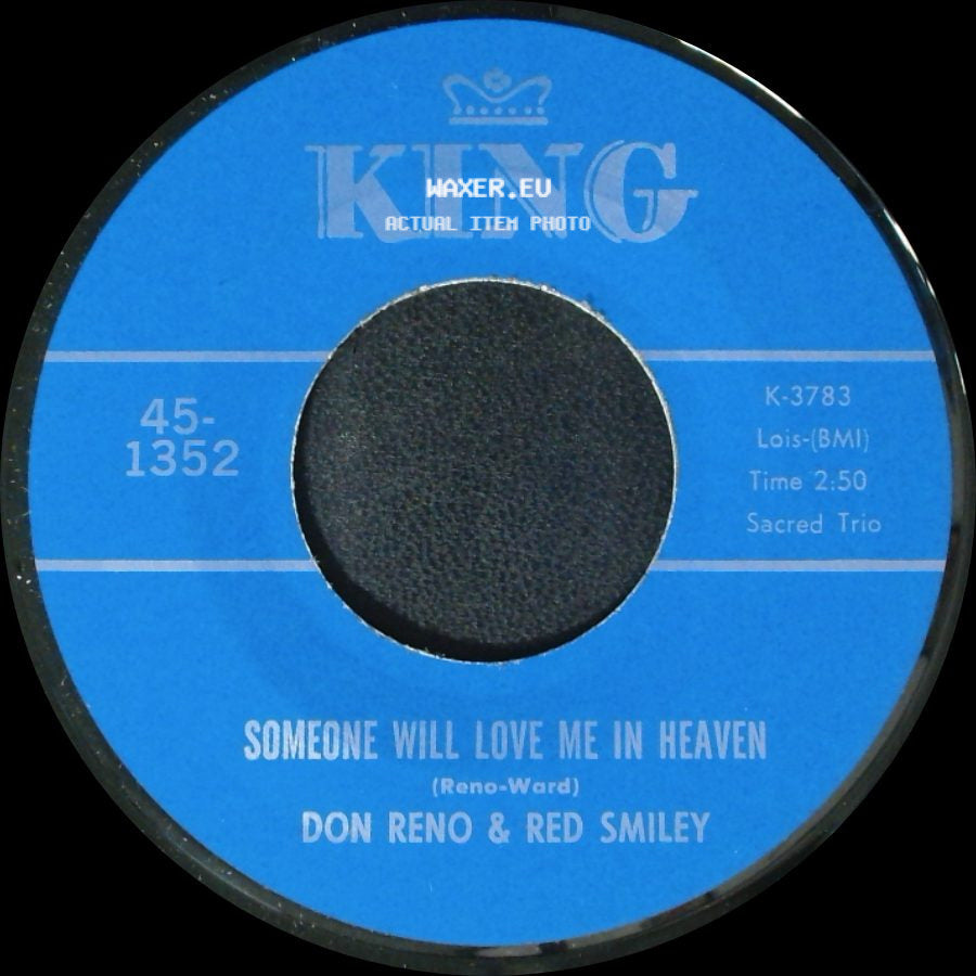 Don Reno & Red Smiley - Tree Of Life / Someone Will Love Me In Heaven side B