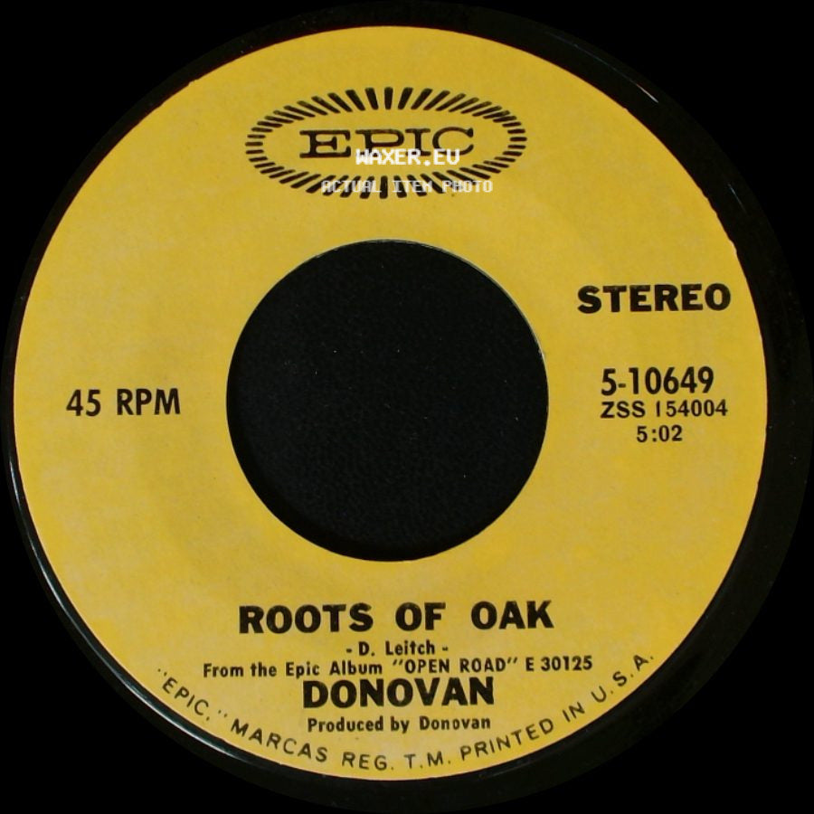 Donovan - Riki Tiki Tavi / Roots Of Oak side B
