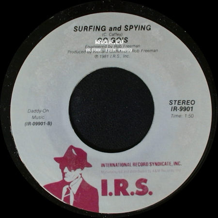 Go-Go's - Our Lips Are Sealed / Surfing And Spying side B