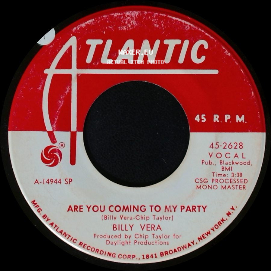 Billy Vera - The Bible Salesman / Are You Coming To My Party side B