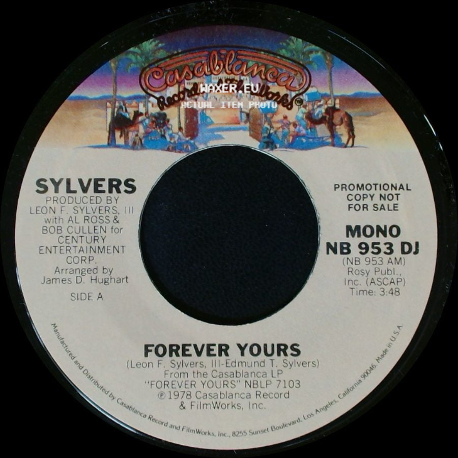 Sylvers - Forever Yours / Forever Yours side A