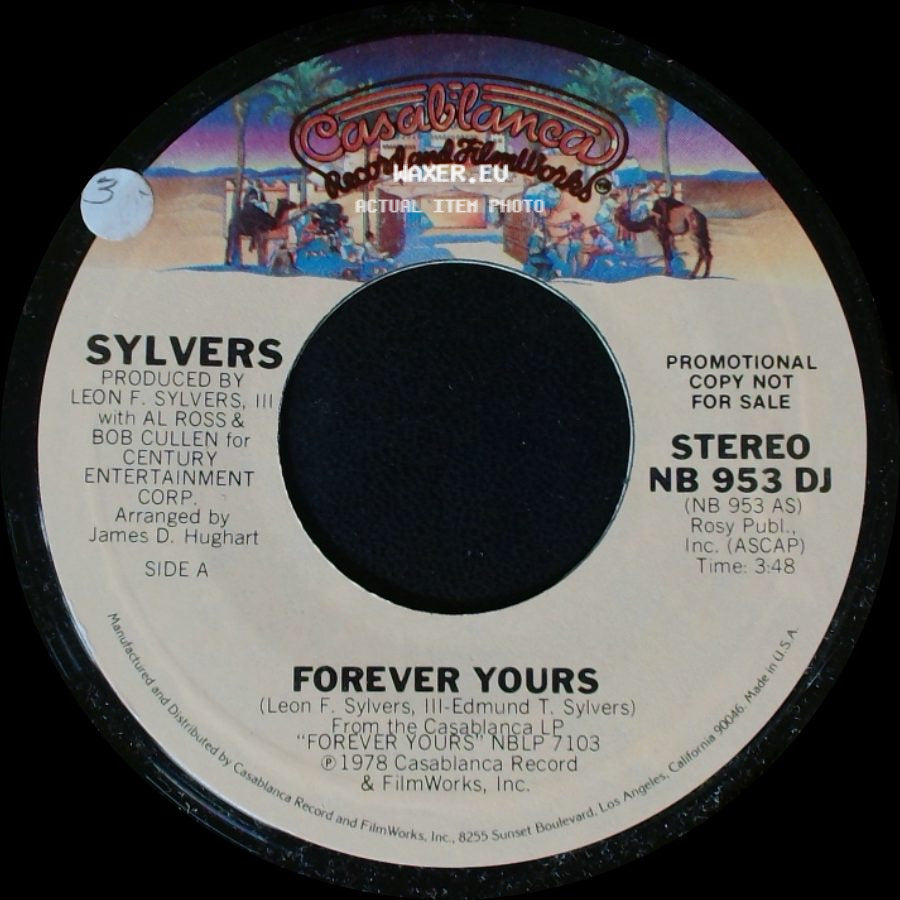 Sylvers - Forever Yours / Forever Yours side A