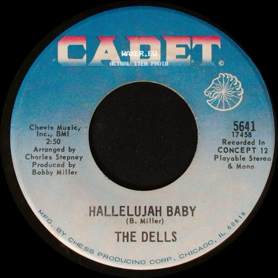 The Dells - Medley: Can Sing A Rainbow / Love Is Blue / Hallelujah Baby side B