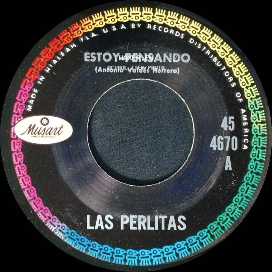 Las Perlitas - Estoy Pensando / No Es Amor side A