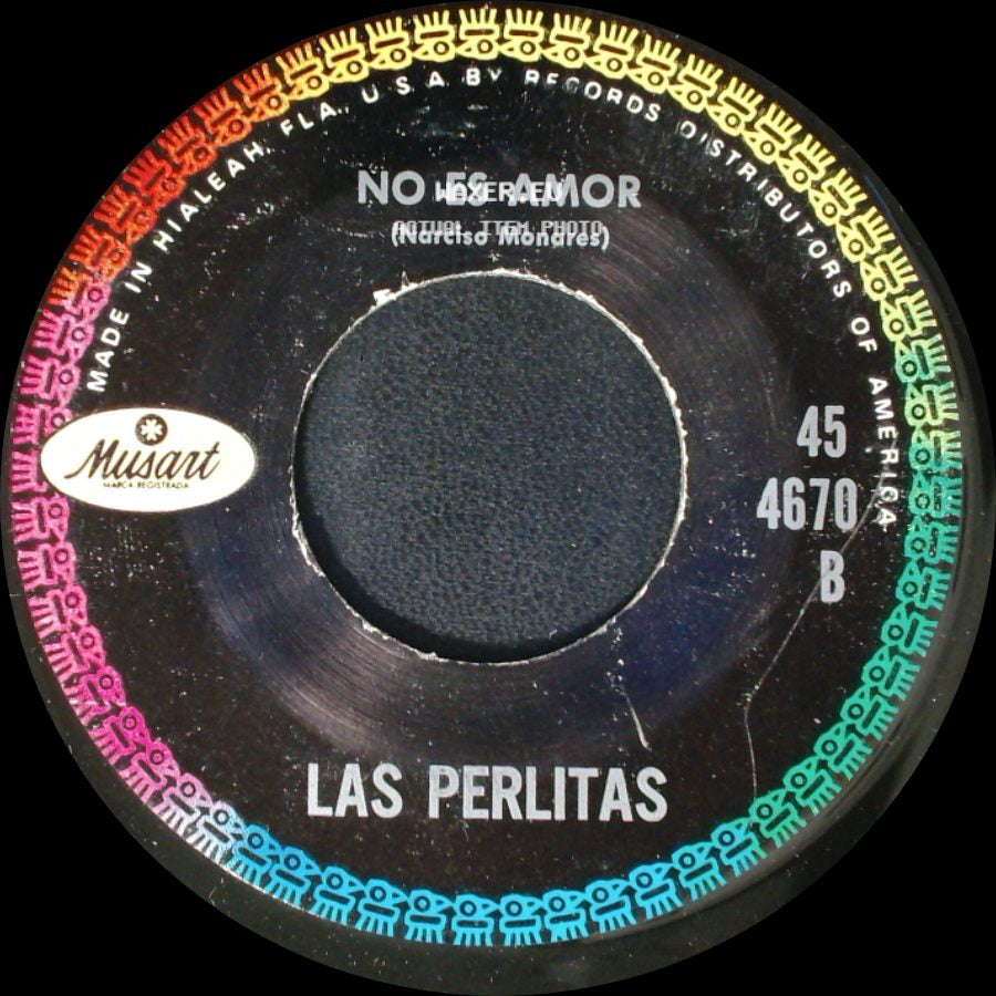 Las Perlitas - Estoy Pensando / No Es Amor side B