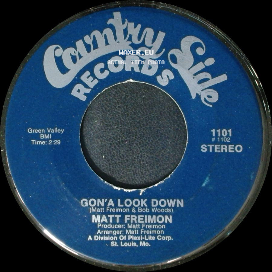 Matt Freimon - Gon'a Look Down / You Are My Sunshine side A