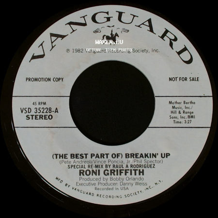 Roni Griffith - (The Best Part Of) Breakin' Up / (The Best Part Of) Breakin' Up side A