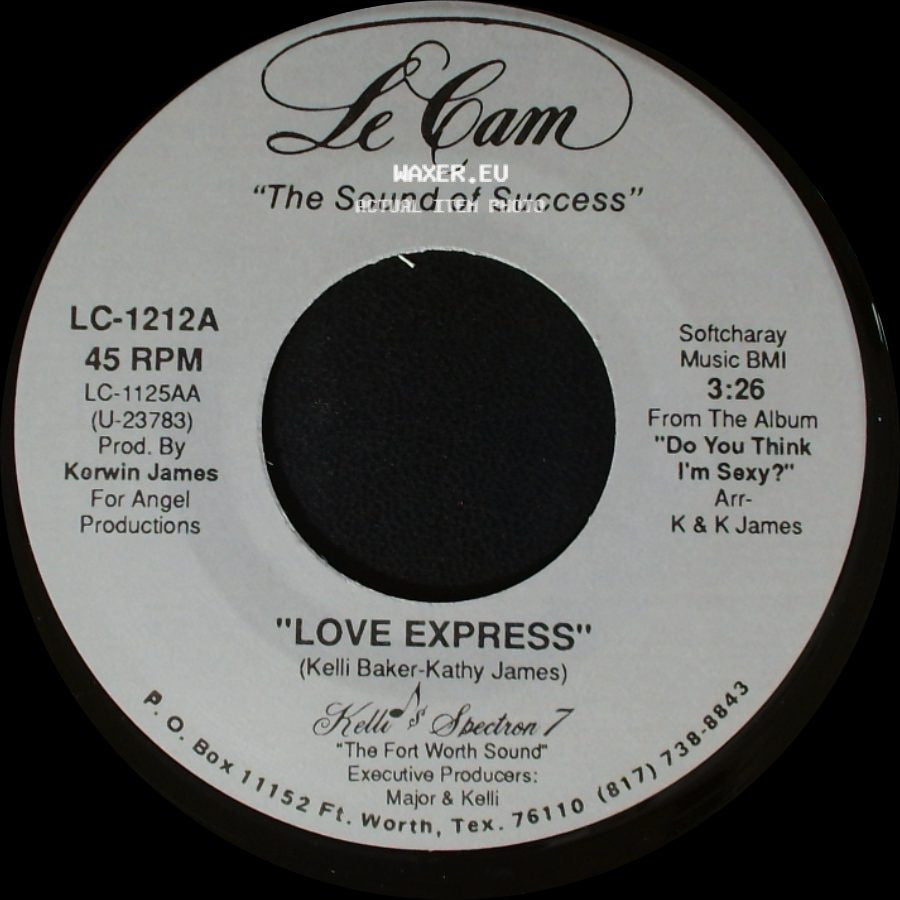 Kelli & Spectron 7 - Old Time Rock & Roll / Love Express side B