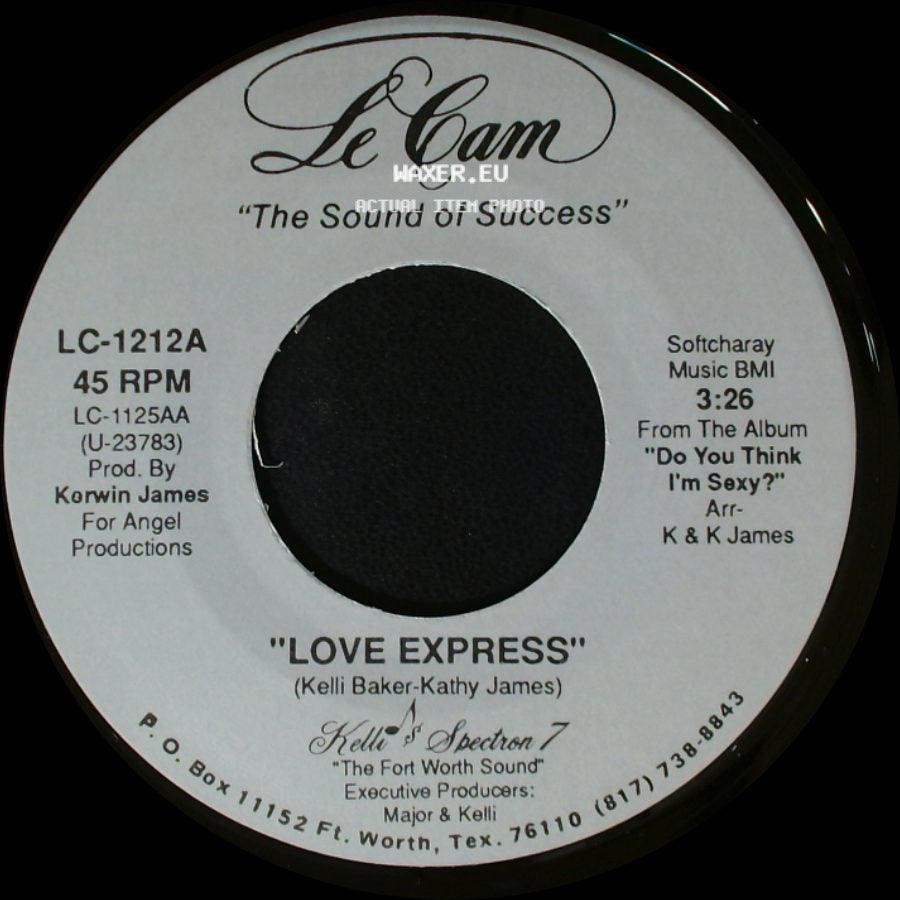 Spectron 7 / Kelli & Spectron 7 - Old Time Rock & Roll / Love Express side B