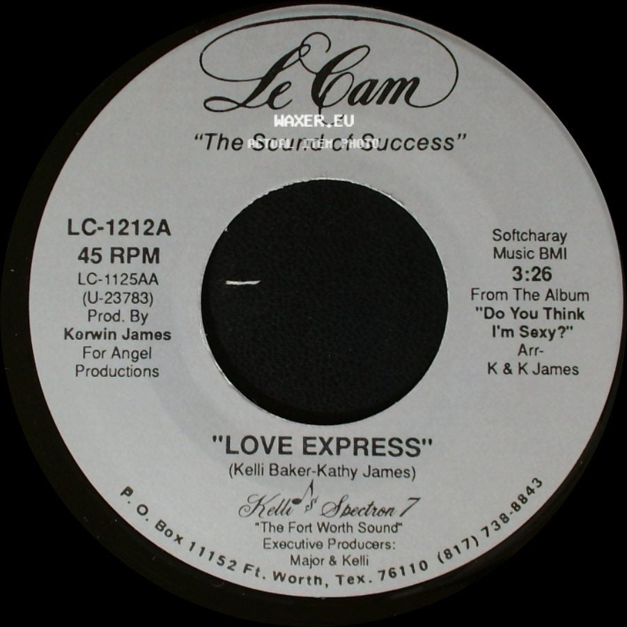 Kelli & Spectron 7 - Old Time Rock & Roll / Love Express side B