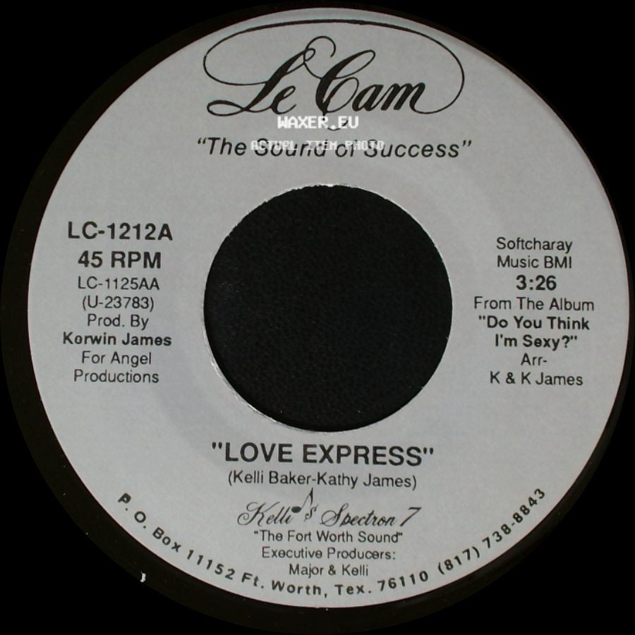 Kelli & Spectron 7 / Spectron 7 - Love Express / Old Time Rock & Roll side A