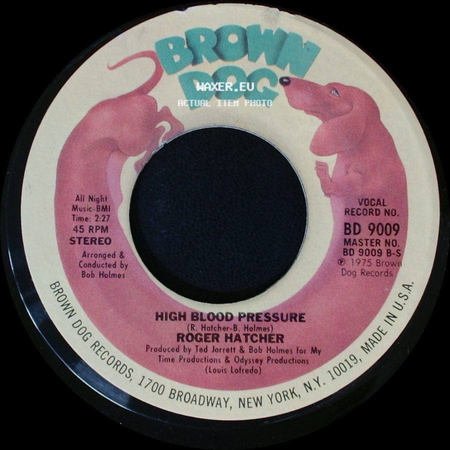 Roger Hatcher - High Blood Pressure / We Gonna Make It side A