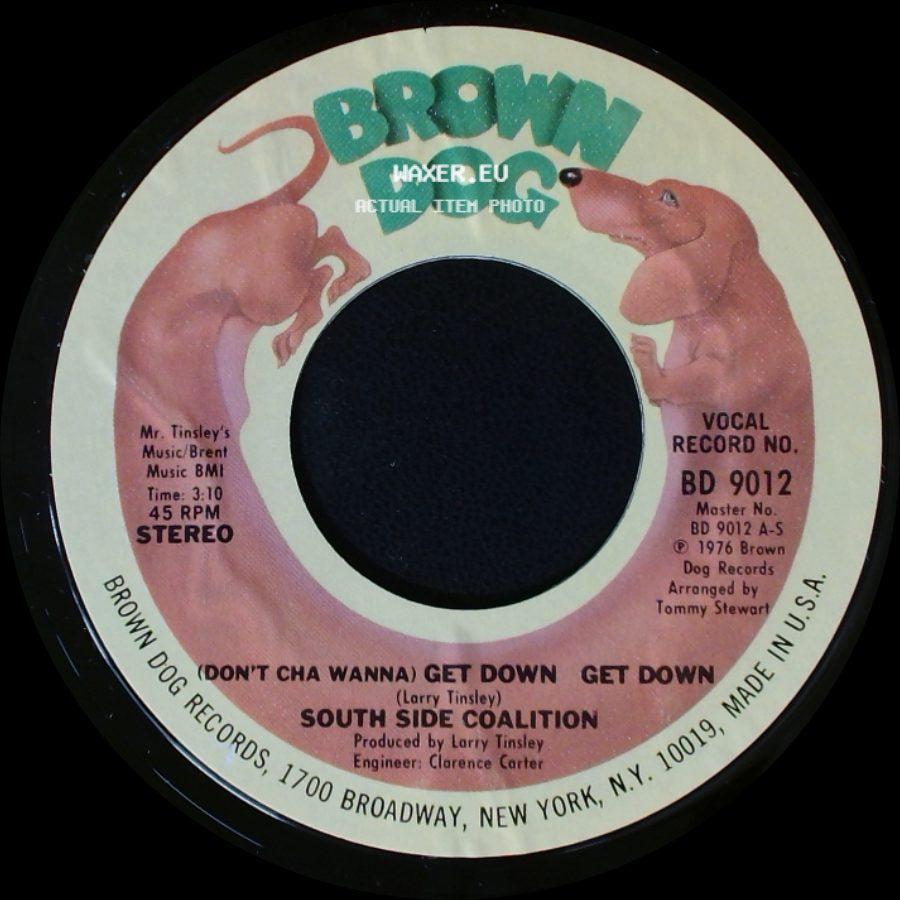 South Side Coalition - The Power-Play / (Don't Cha Wanna) Get Down Get Down side B