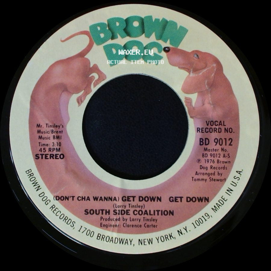 South Side Coalition - The Power-Play / (Don't Cha Wanna) Get Down Get Down side B