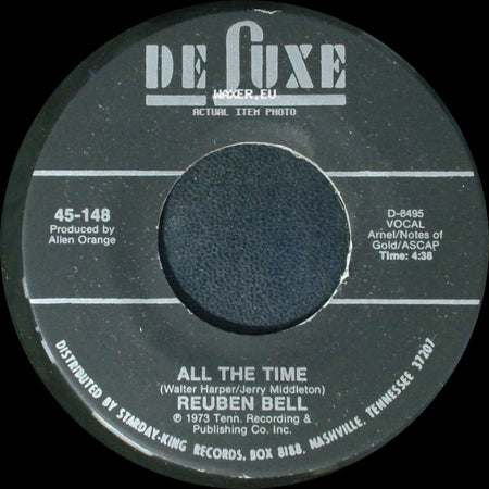 Reuben Bell - All The Time / Leave My Kitten Alone side A