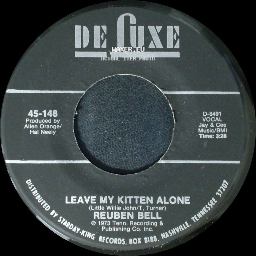 Reuben Bell - All The Time / Leave My Kitten Alone side B