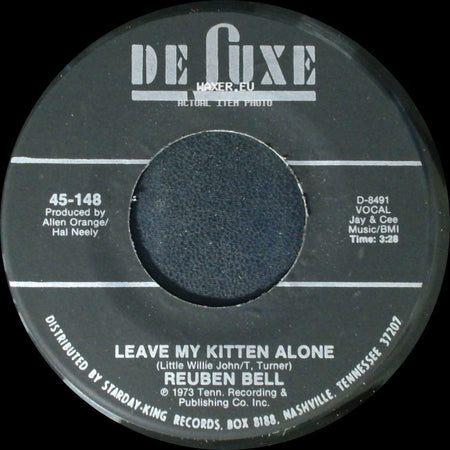 Reuben Bell - All The Time / Leave My Kitten Alone side B