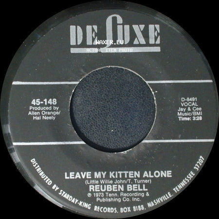 Reuben Bell - Leave My Kitten Alone / All The Time side A