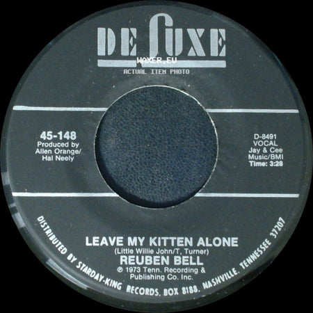 Reuben Bell - Leave My Kitten Alone / All The Time side A