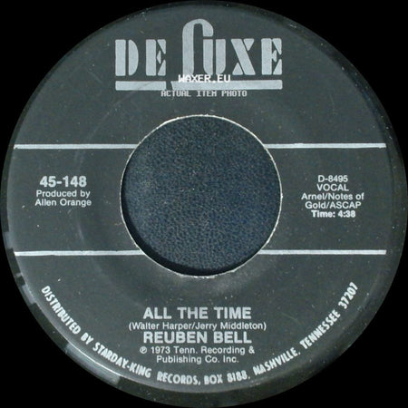Reuben Bell - All The Time / Leave My Kitten Alone side A