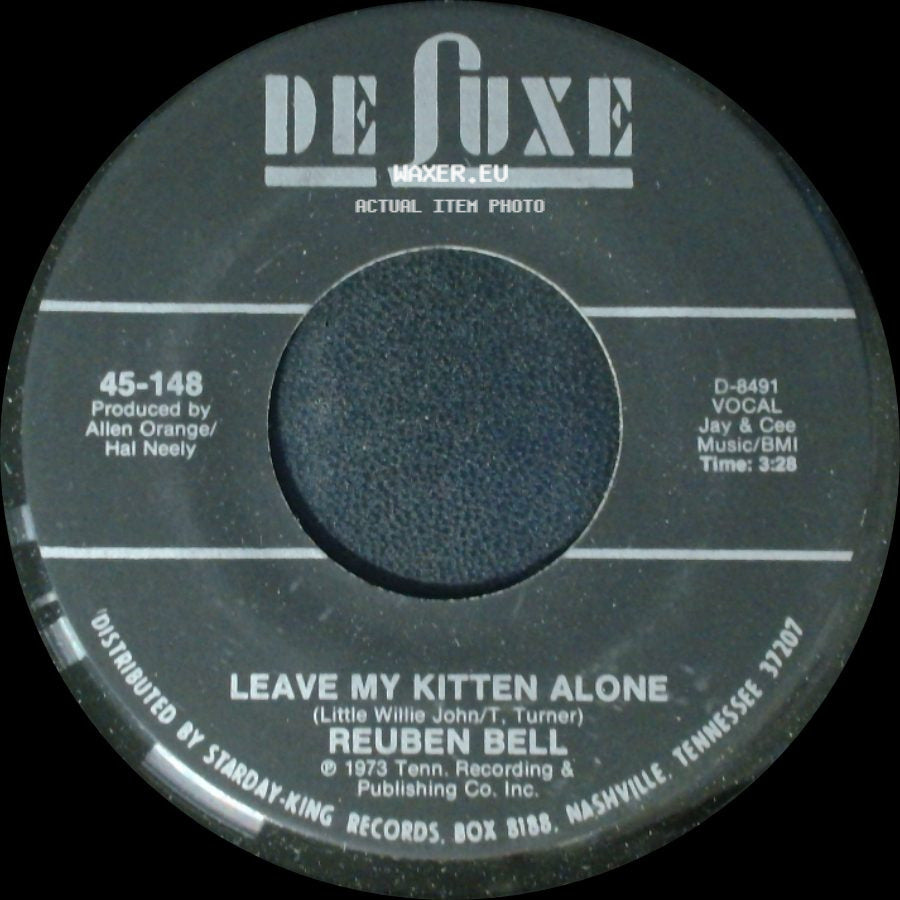 Reuben Bell - All The Time / Leave My Kitten Alone side B